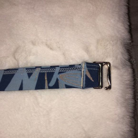 Target Blue and Gold Leaf Bikini Top - Picture 5 of 5